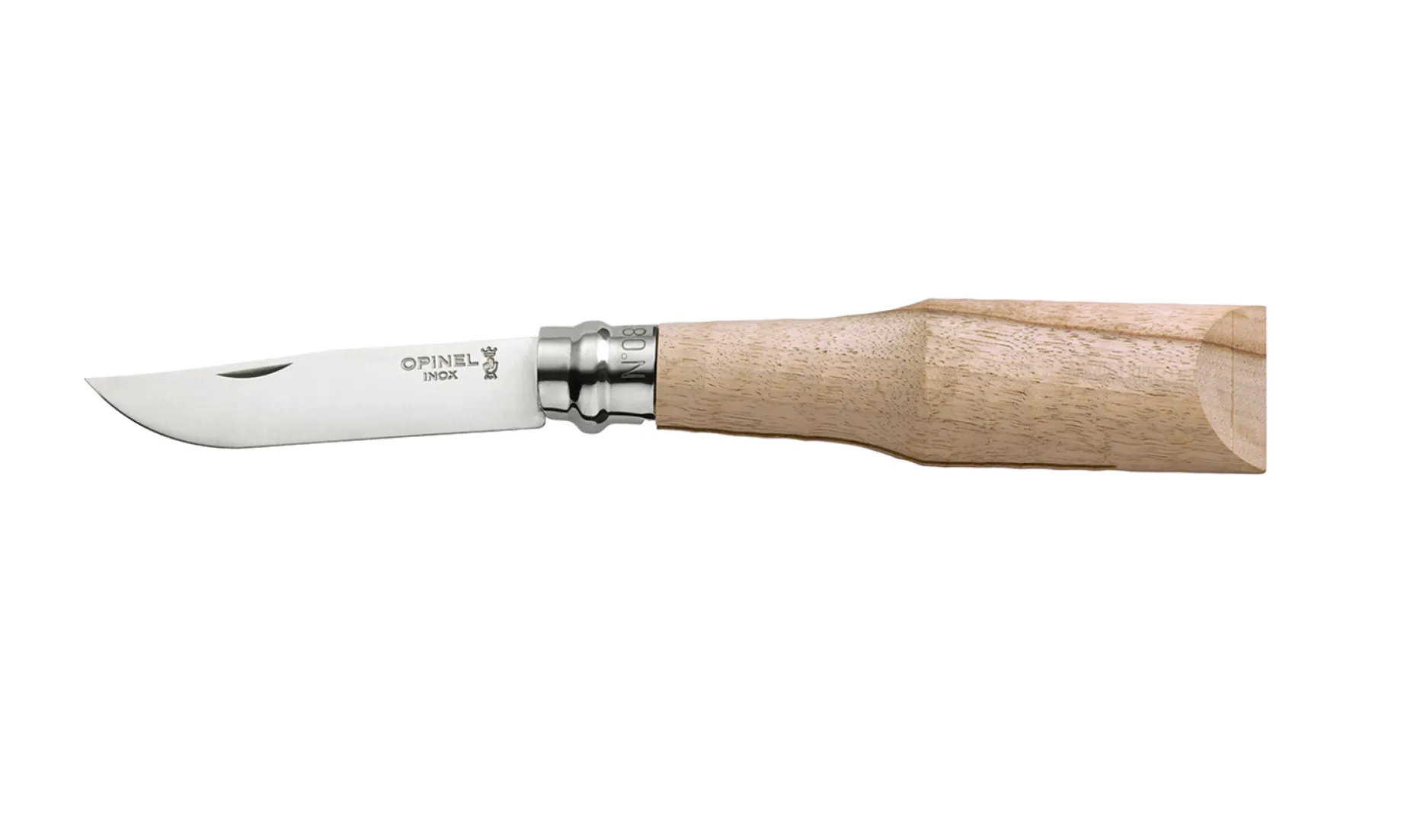 Ebauche-Messer N°08 Nussbaum Inox