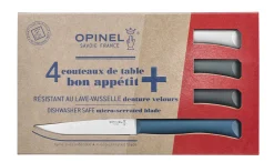 4er-Set Tischmesser Bon Appétit + Gewitterhimmel (gemischte Farben)