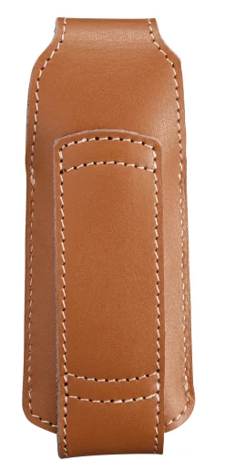 Etui Chic Leder Hellbraun