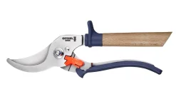 Hochwertige Gartenschere mit Holzgriff