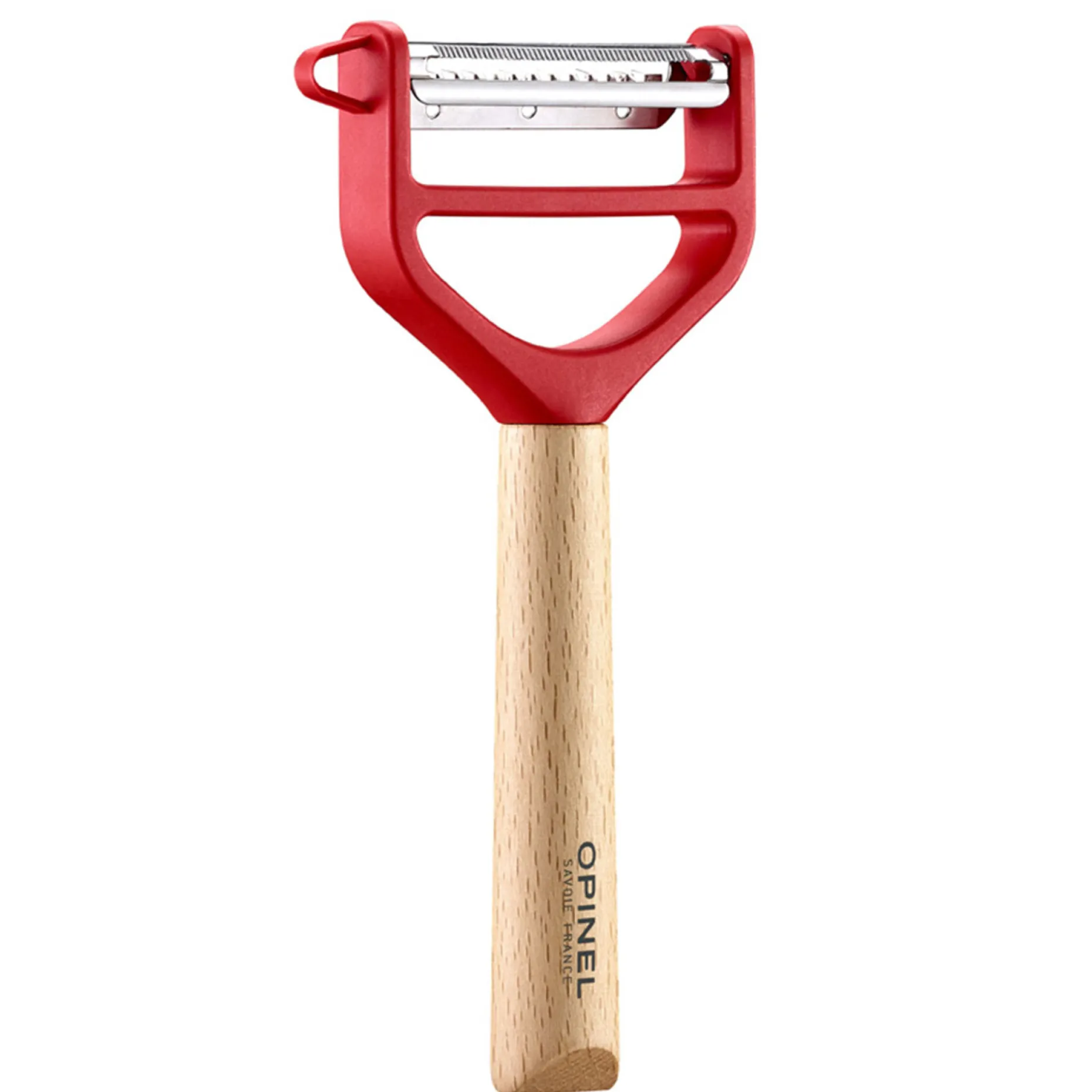 Schäler T-Duo, Holz, rot