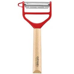 Schäler T-Duo, Holz, rot