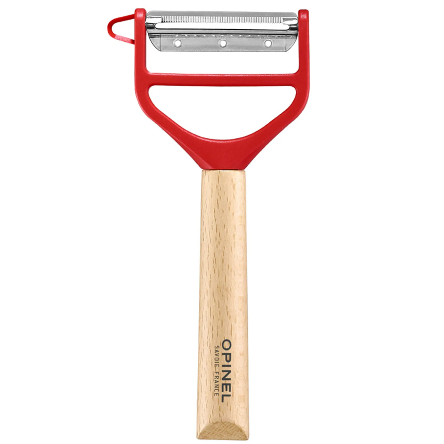 Schäler T-Duo, Holz, rot