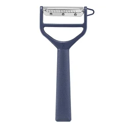 Schäler T-Duo, Kunststoff, blau