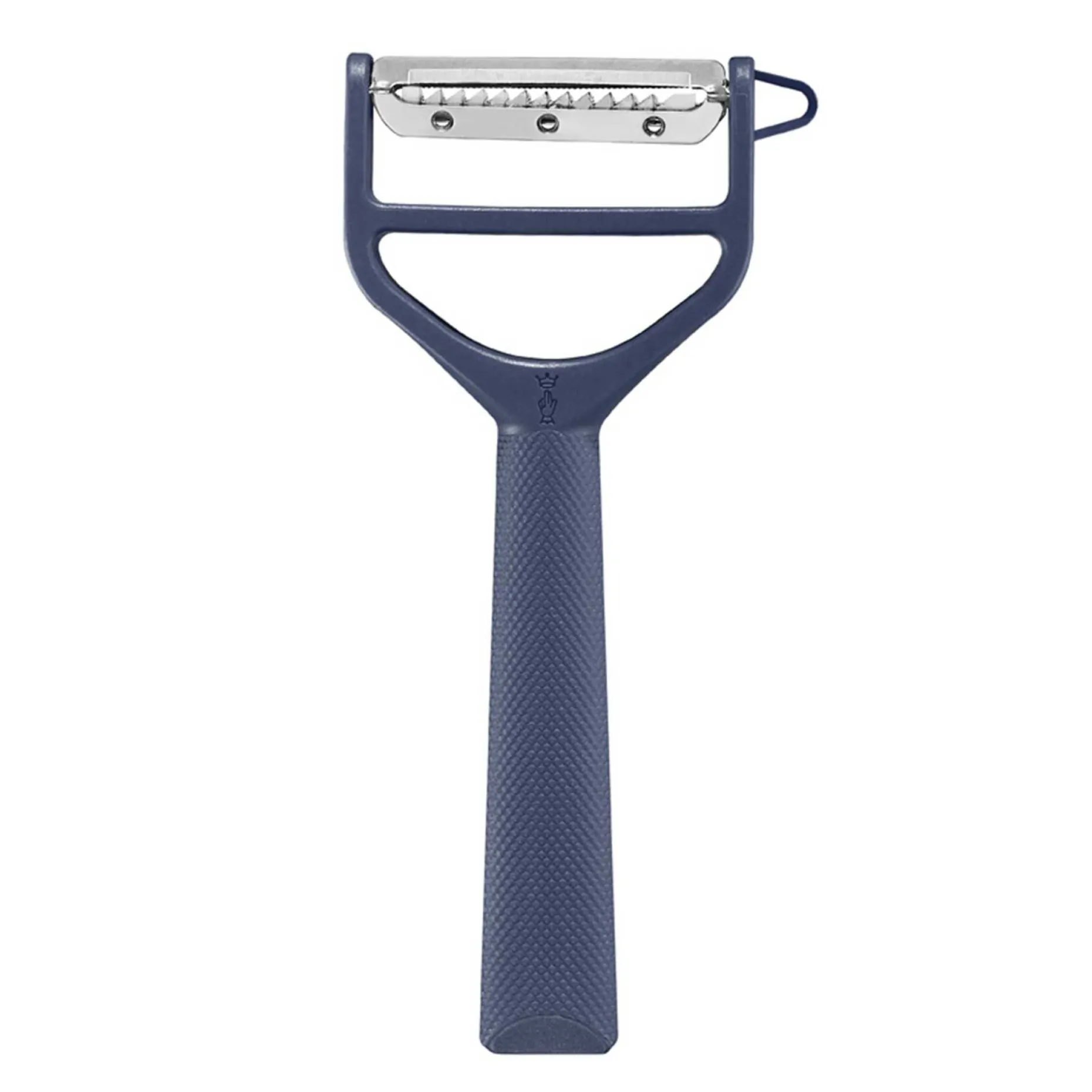 Schäler T-Duo, Kunststoff, blau