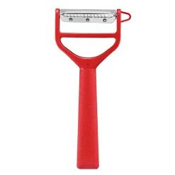 Schäler T-Duo, Kunststoff, rot