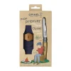 Set ‚Mein erstes Opinel‘ aus natürlichem Buchenholz und mit Etui