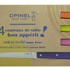 Set mit 4 Tischmessern N°125 Bon Appétit Pop