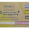 4-teiliges Tafelmesser-Set Nr. 125 – Bon Appétit Campagne
